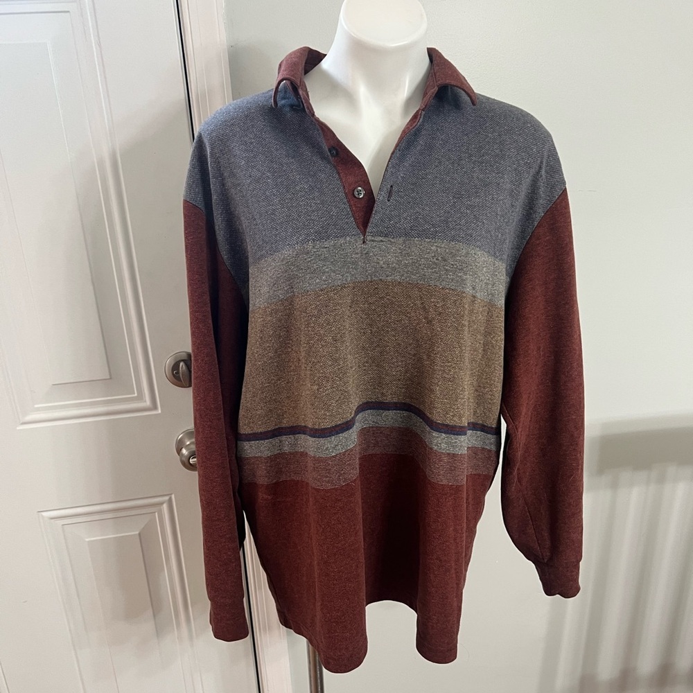 Daniel Cremieux Color-Block Sweater